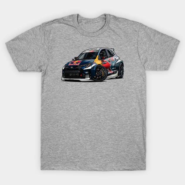 Toyota GR Corolla Drift Spec T-Shirt by RCJM_Cartoons